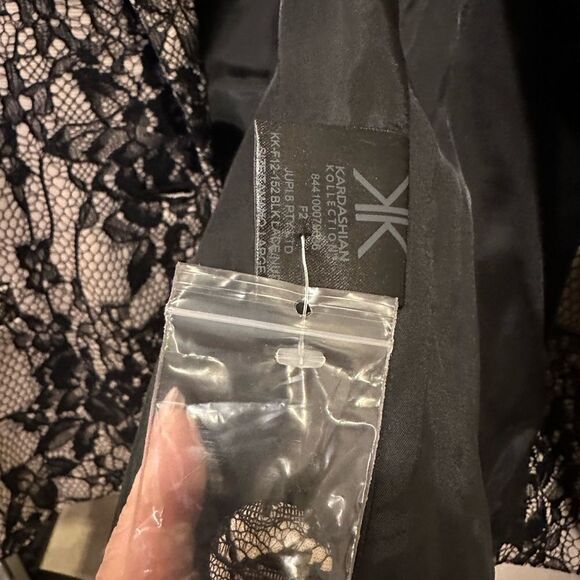 Kardashian Kollection Blazer Beige Black nwt excellent quality - Picture 9 of 15